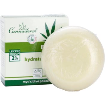 Cannaderm Natura Moisturizing soap pH 5.5 sapun hidratant cu ulei de canepa image1